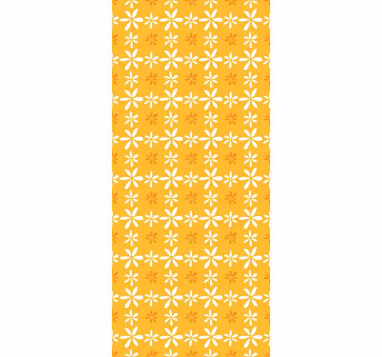 Rollo Fenster Blumen florales sonnenscheinmuster - TenStickers