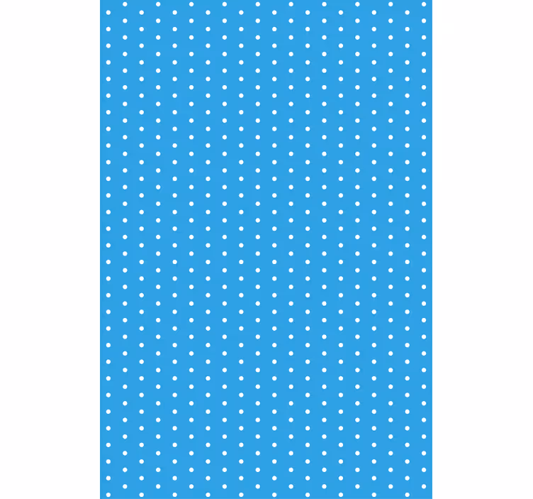 Rollo fenster blau mit punkten muster - TenStickers