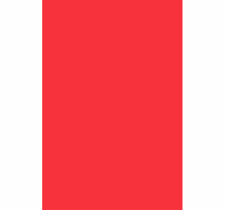 rollo Küche Leuchtend rotes Design - TenStickers
