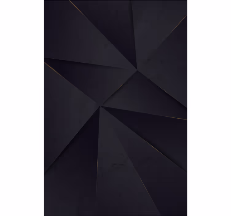 rollo Ehe Schwarzes geometrisches Design - TenStickers