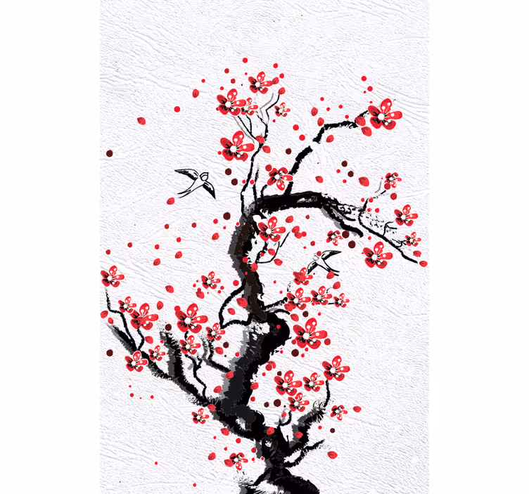 Origineller Rollo Japanische tintenkultur - TenStickers