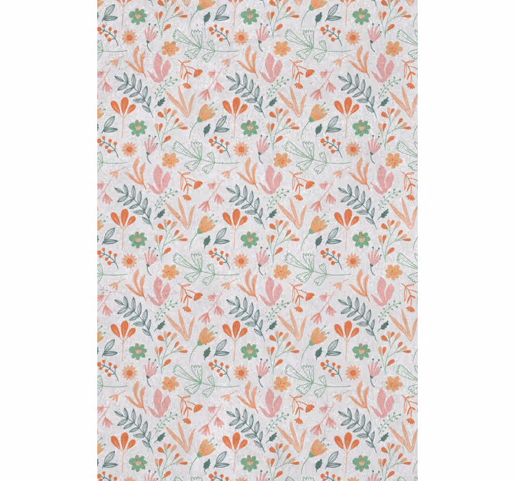 Rollo Fenster Blumen konzept der botanischen oase - TenStickers