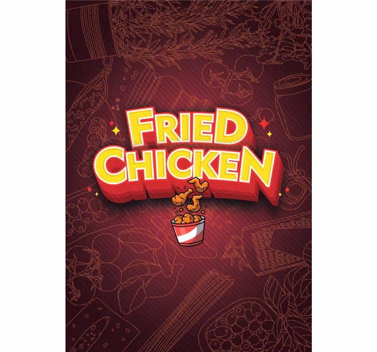 Rollo mit Tieren Graffiti taco brathähnchen - TenStickers