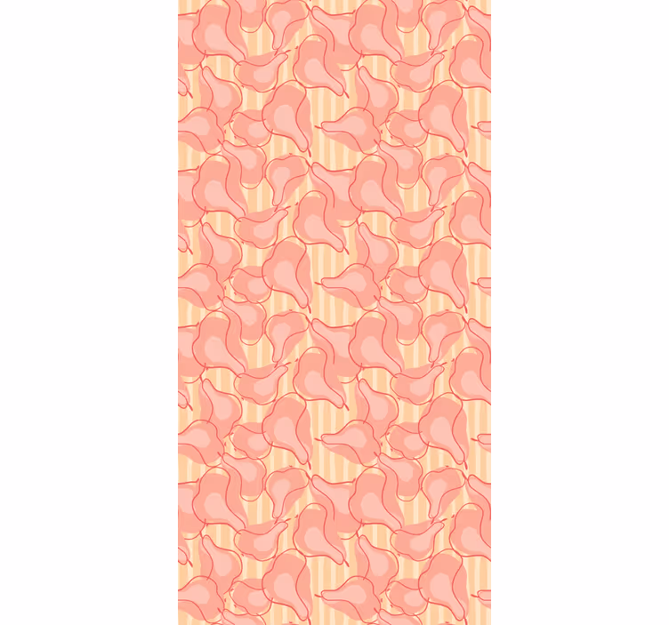 Rollo Fenster Blumen weiches blütenblattmuster - TenStickers