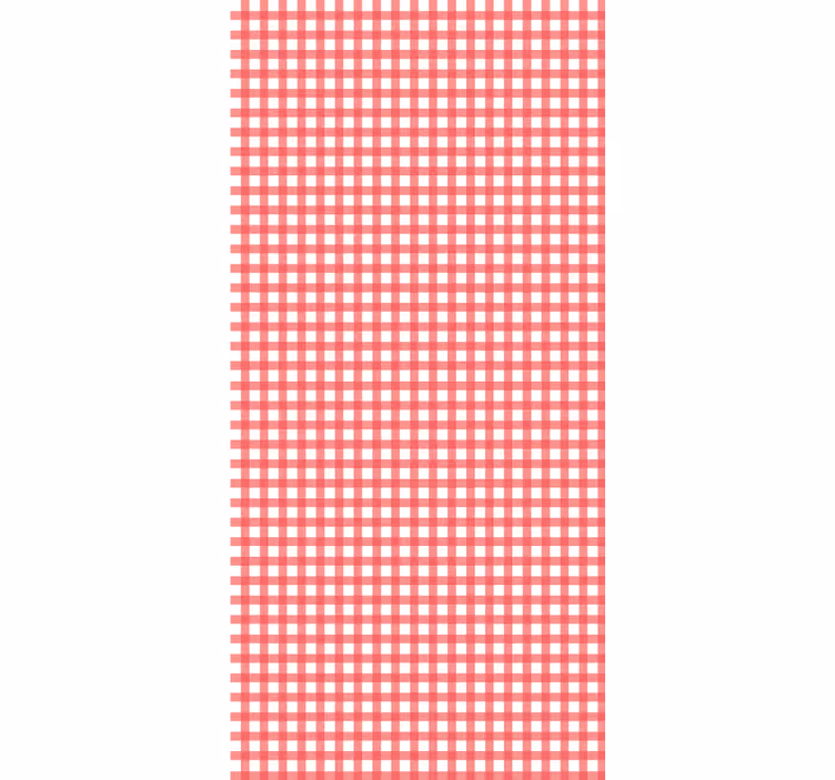 Rollo fenster muster kariertes design - TenStickers