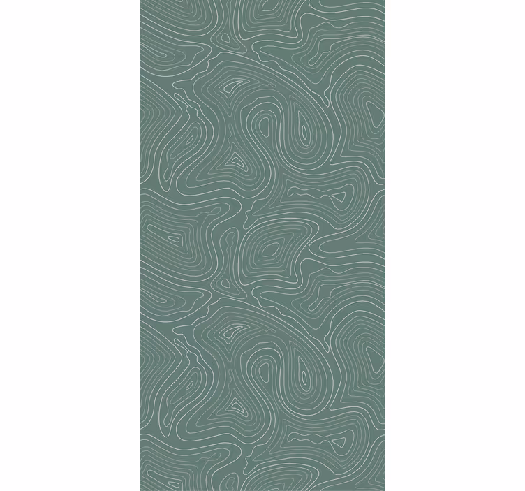 rollo mit Textur und Muster Topografie-design - TenStickers