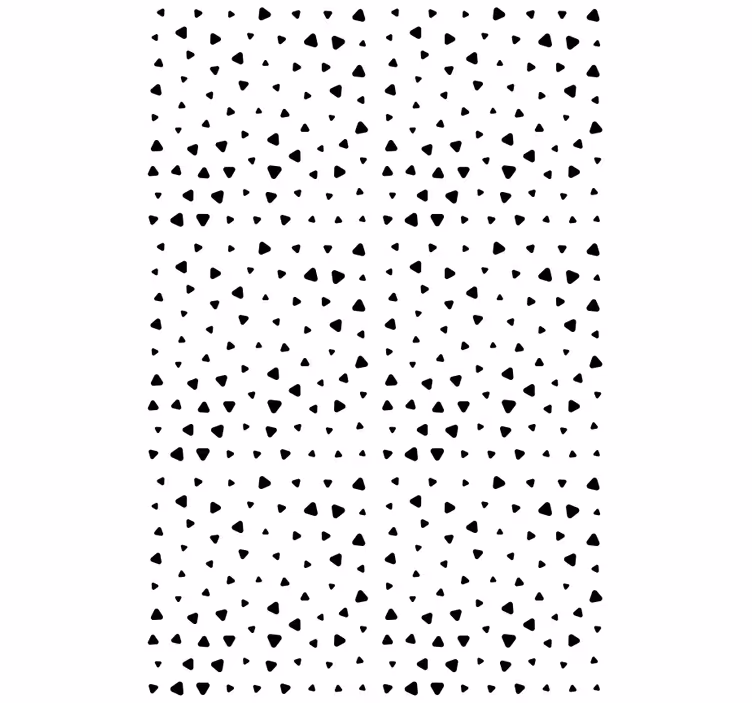 Rollo Fenster Muster geometrisches herzmuster - TenStickers