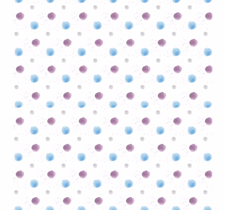 Rollo modern Aquarell tupfenmuster - TenStickers