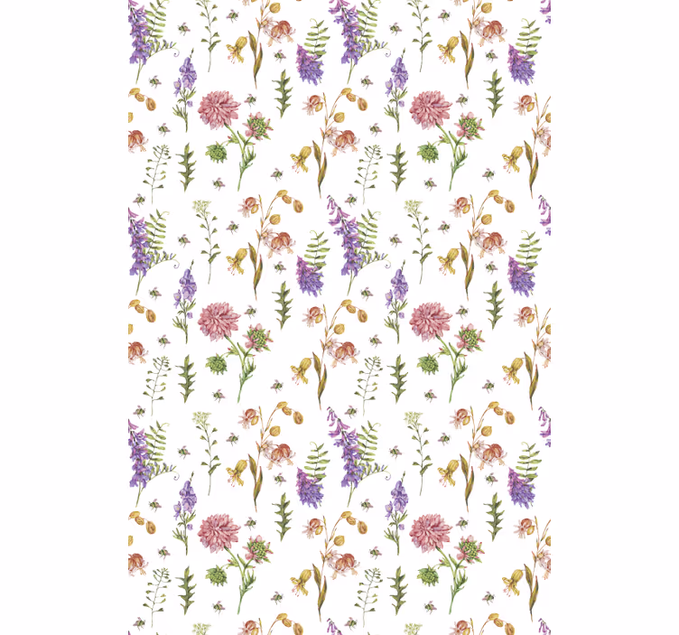 Rollo Fenster Blumen blumengartenthema - TenStickers