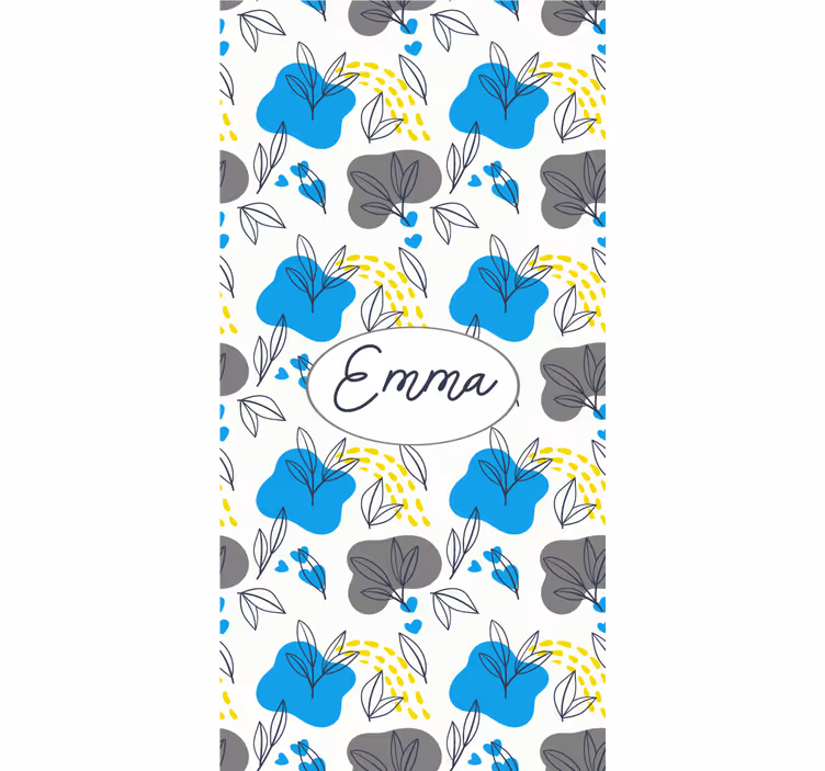 Rollo Fenster Blumen benutzerdefinierter blumenname - TenStickers