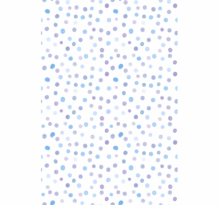 Rollo Fenster Muster blaue schattierungen punktmuster - TenStickers