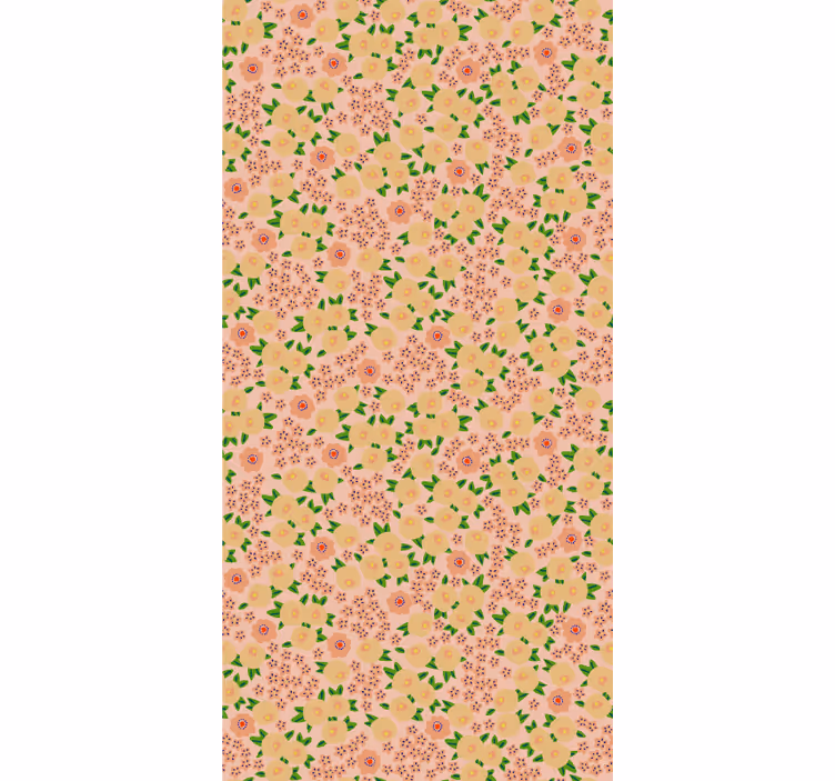 Küchenfenster Rollo blumenmuster blüte - TenStickers