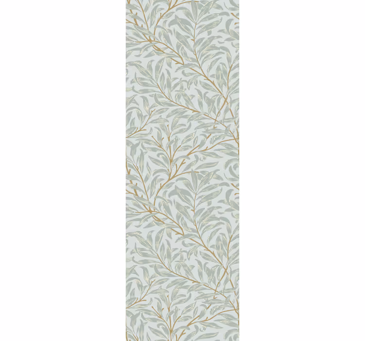 Rollo Fenster Blumen sanfte blättermotive - TenStickers