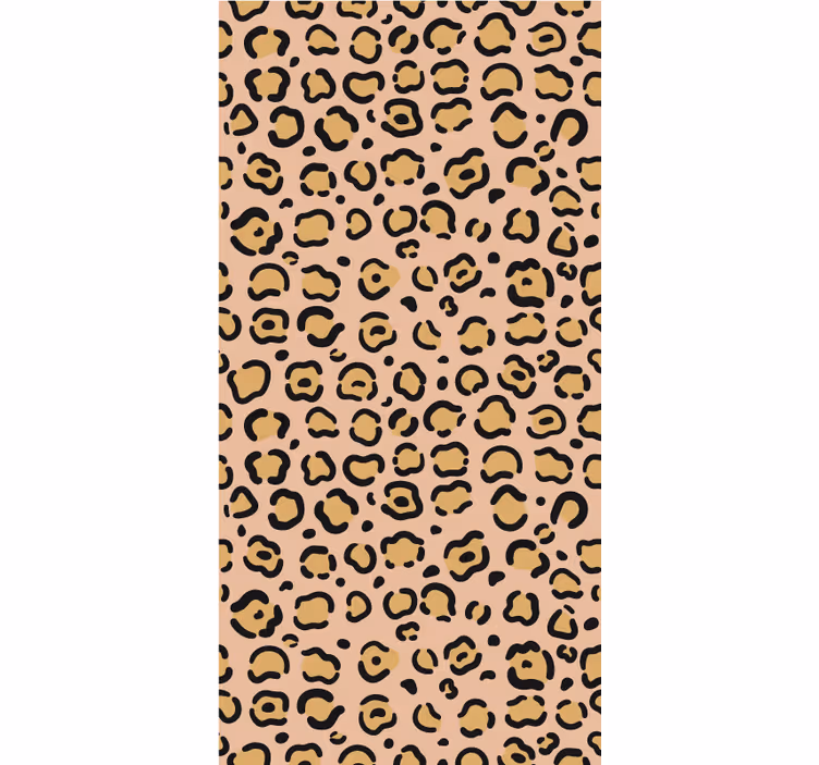 Rollo Fenster weitere Tiere leopardenfell-motiv - TenStickers