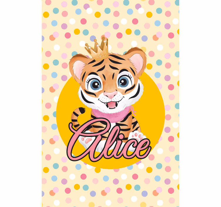 Rollo Fenster Kinderzimmer benutzerdefinierte babytiger - TenStickers