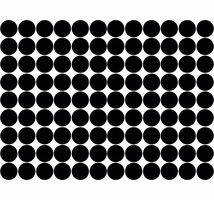 Rollo modern Schwarzes punktemuster - TenStickers
