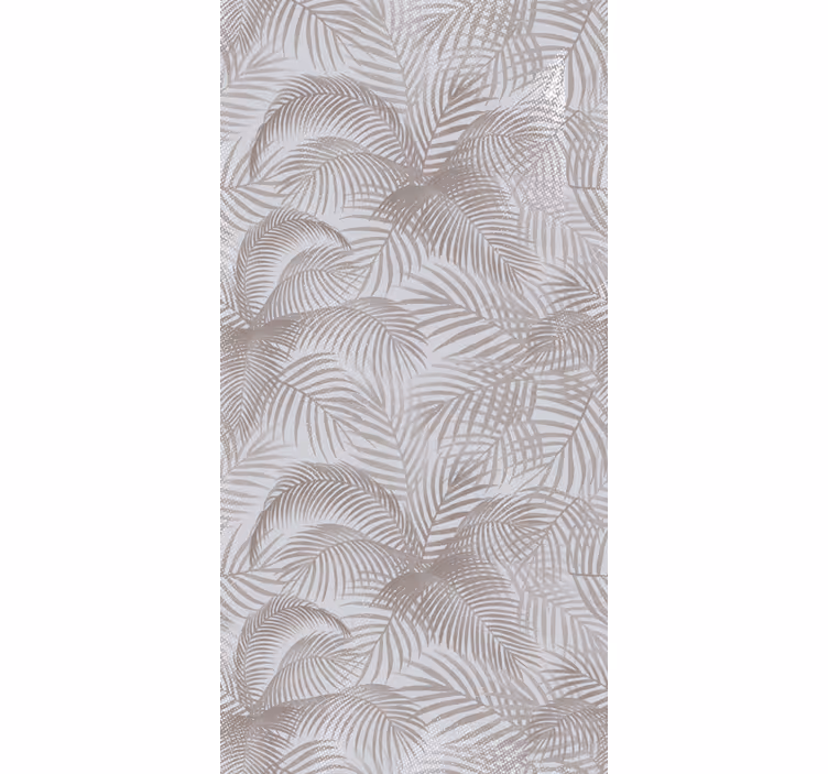 Rollo Fenster Blumen elegantes palmblatt - TenStickers