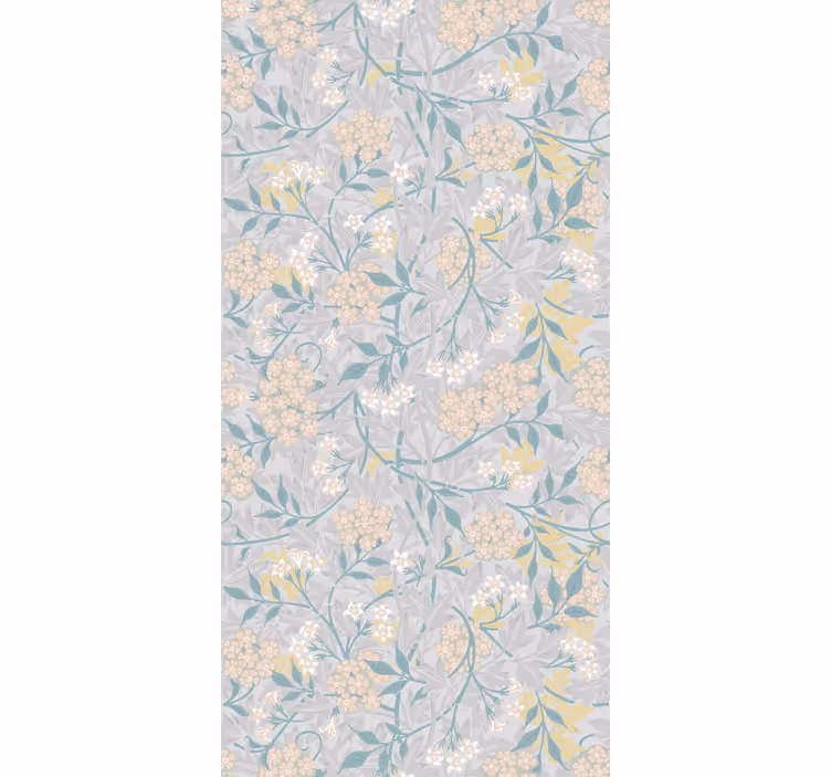 Rollo Fenster Blumen subtile botanische anordnung - TenStickers