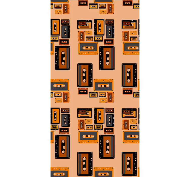 Mehr Vintage Rollo Fenster retro-kassetten - TenStickers