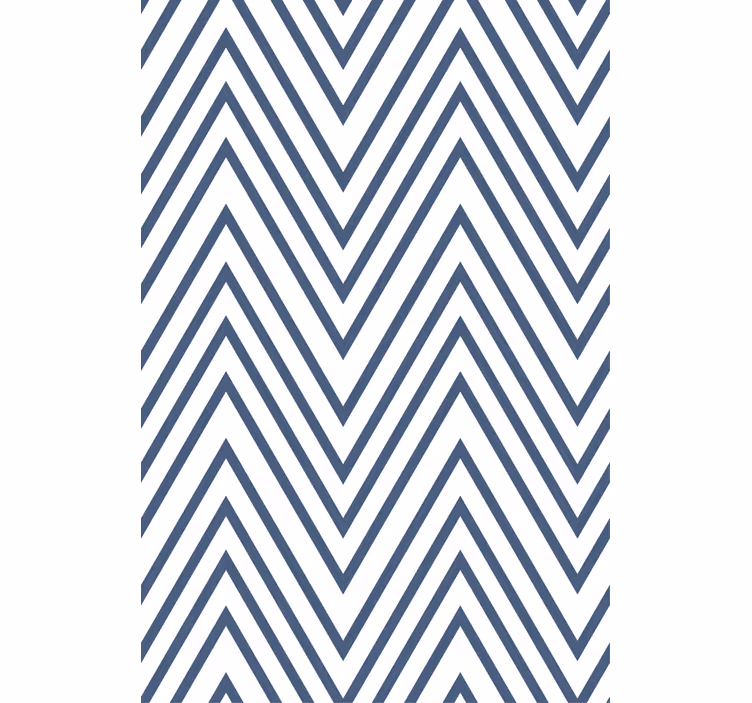Rollo fenster muster zickzacklinien design - TenStickers