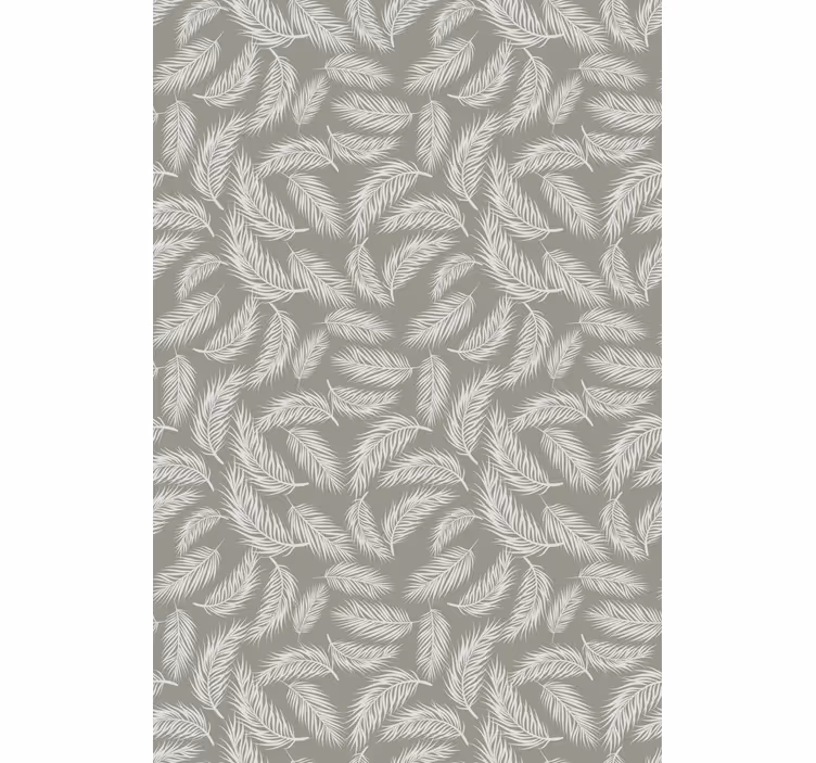 Rollo fenster blumen mit blattmuster design - TenStickers