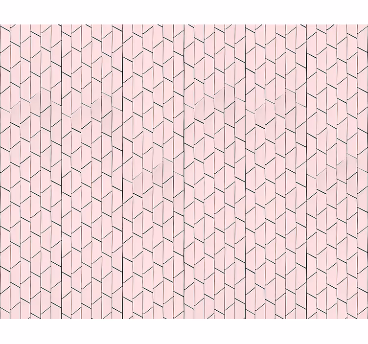 Rollo Fenster Muster rosa geometrisches musterdesign - TenStickers