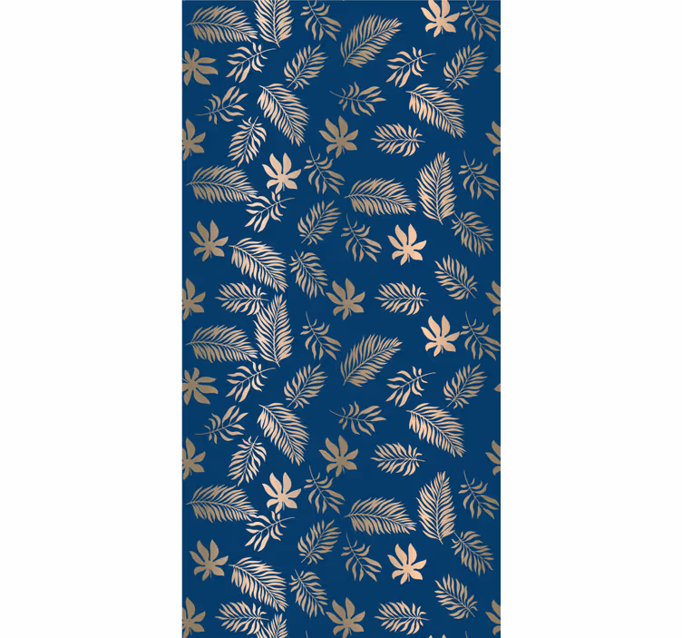 Rollo Fenster Blumen exquisites blumenmuster - TenStickers