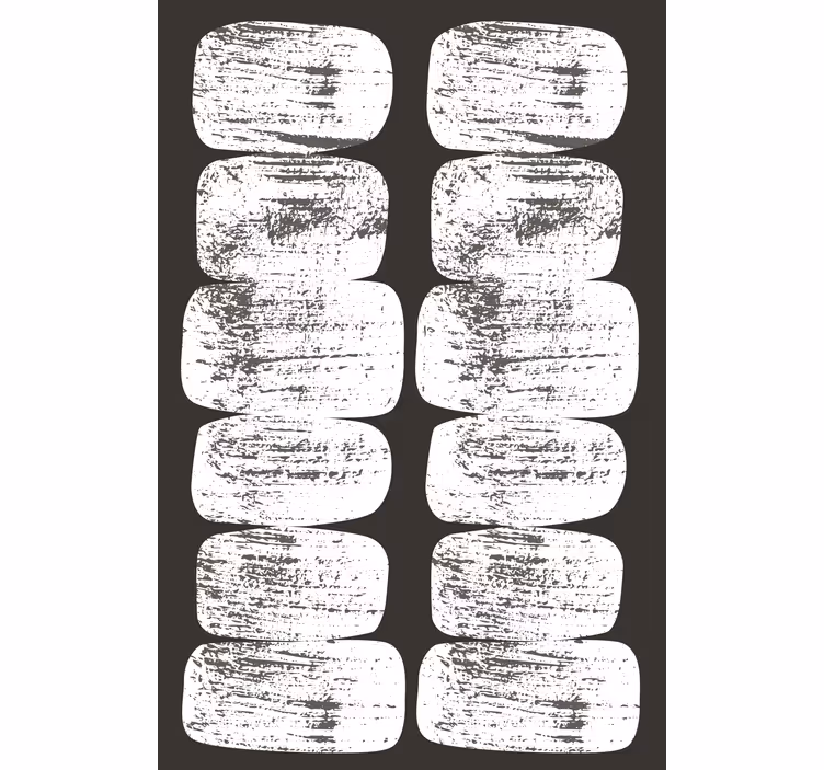 Rollo Fenster Muster abstrakte pinselstriche - TenStickers