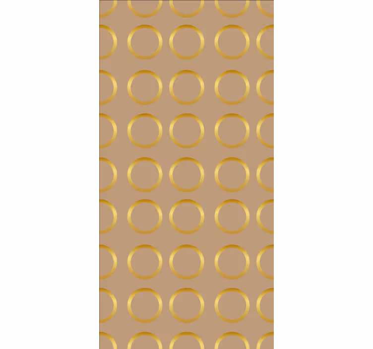 Rollo Fenster Muster geometrisches kreisthema - TenStickers