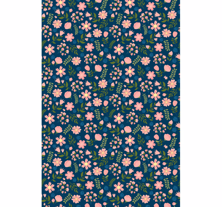 Rollo Fenster Blumen gartenfreude - TenStickers