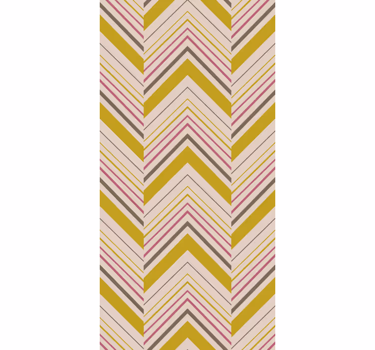 Rollo fenster muster chevron musterlagen - TenStickers