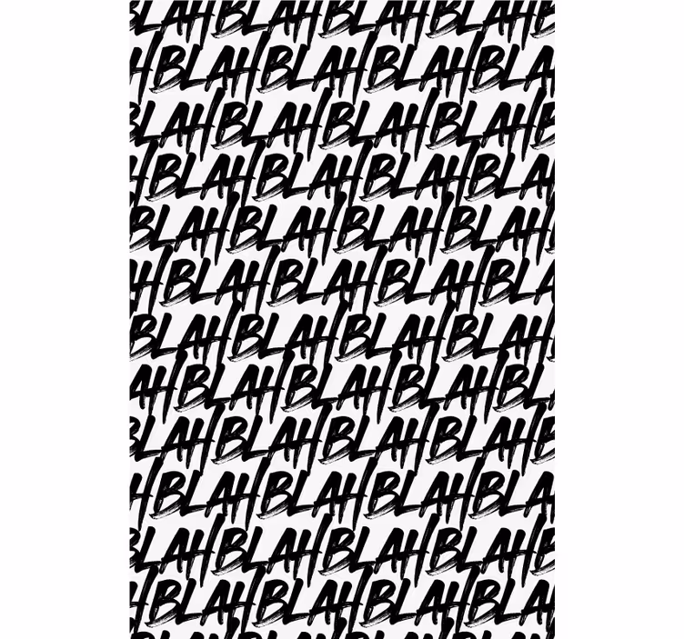 Rollo Fenster Spruch ausdrucksstarkes typografiemuster - TenStickers