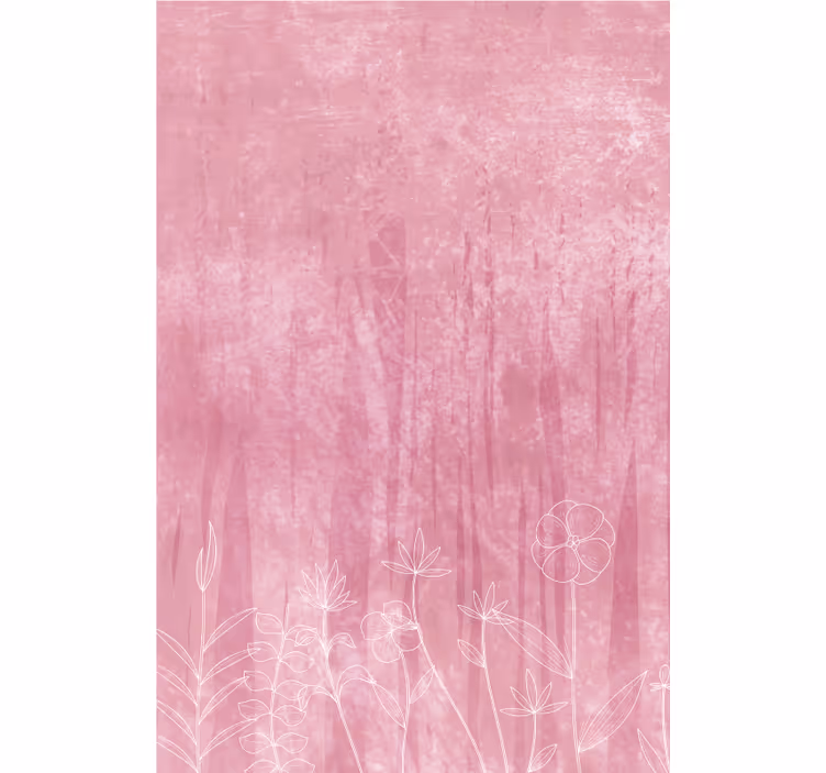 Rollo Fenster Blumen blumensilhouette-design - TenStickers