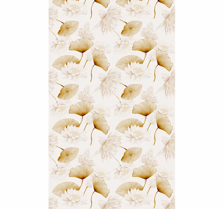 Rollo Fenster Blumen ruhige seerosen - TenStickers