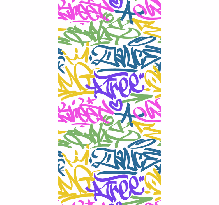 Jugendliche Rollos Graffiti - TenStickers
