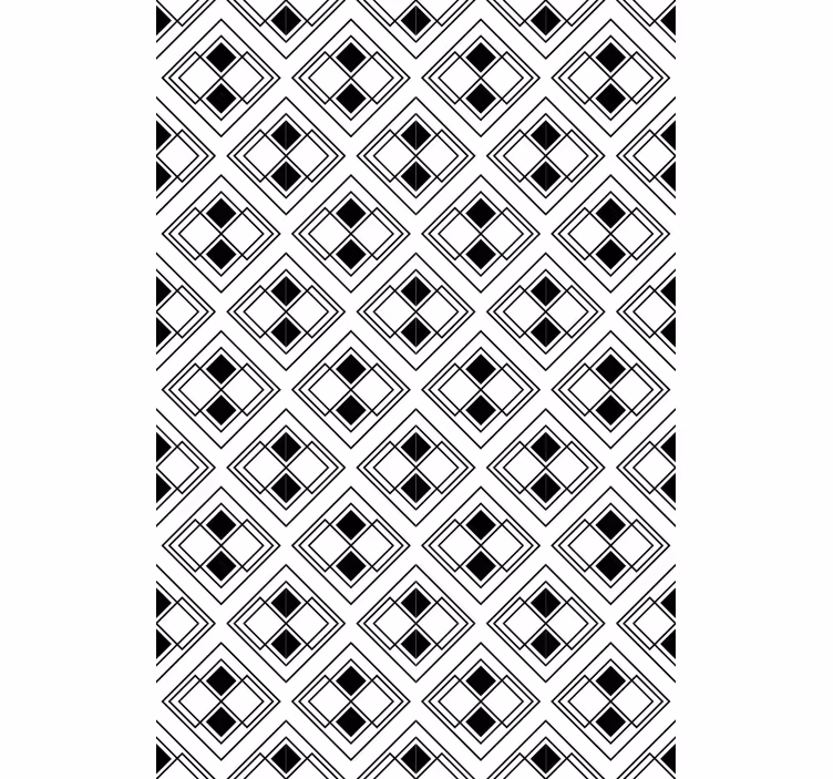 Moderne Rollos Elegantes geometrisches Muster - TenStickers