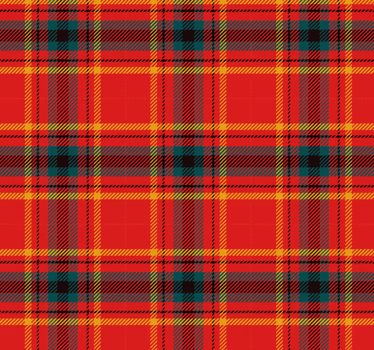 Rollos rot weihnachtliche rote tartan-textur - TenStickers