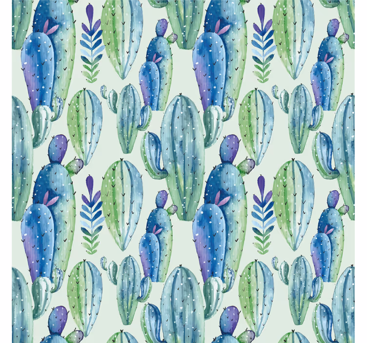 Rollo Fenster Kaktus botanischer stil - TenStickers