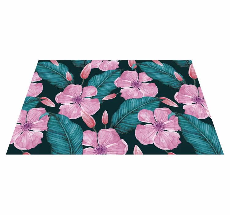 Große tropische Blumen Tischsets - TenStickers