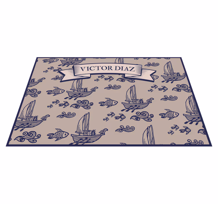 Tischsets originell mit segelmuster - TenStickers