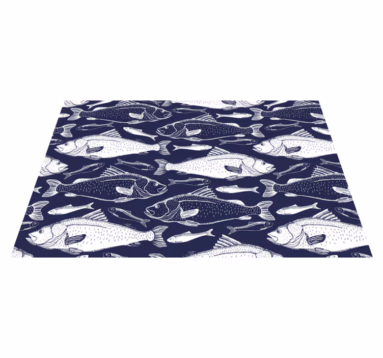 Tischset Fisch Fische unter dem Meer - TenStickers
