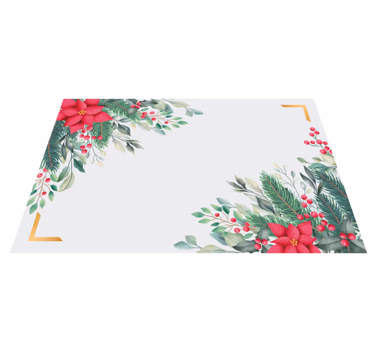Tischset Weihnachten Weihnachtsschmuck - TenStickers