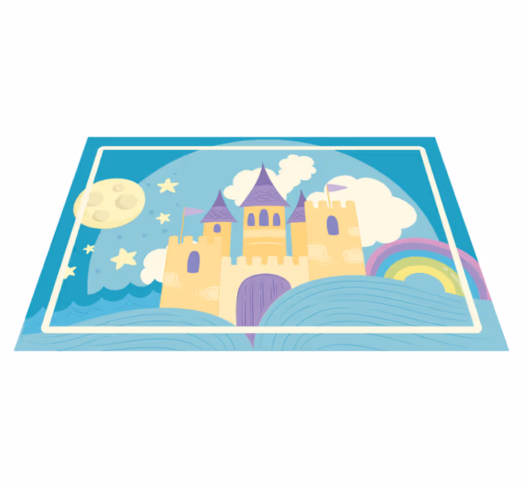 Tischset Kinder Prinzessinnenpalast - TenStickers