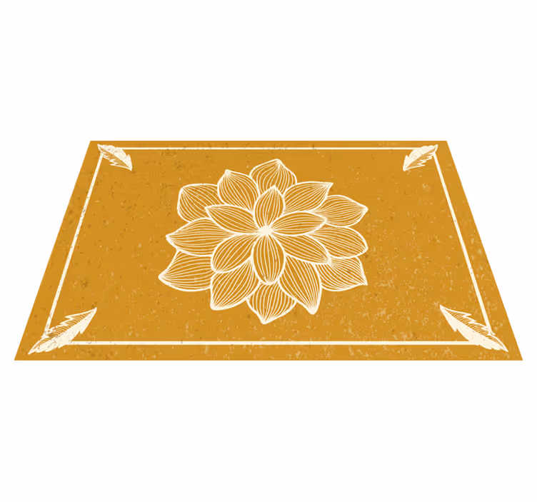 Platzset Paisley Blumenherde paisley - TenStickers