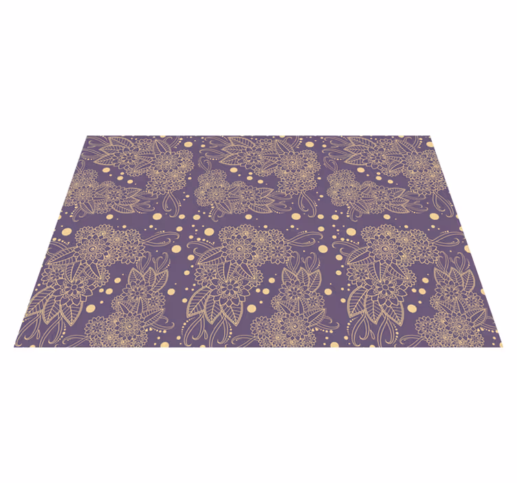 Tischset textur botanische illustrationen hintergrund - TenStickers