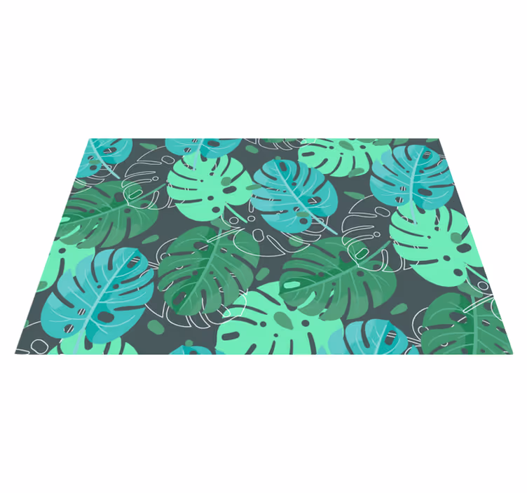 Tischsets originell Monstera deliciosa - TenStickers
