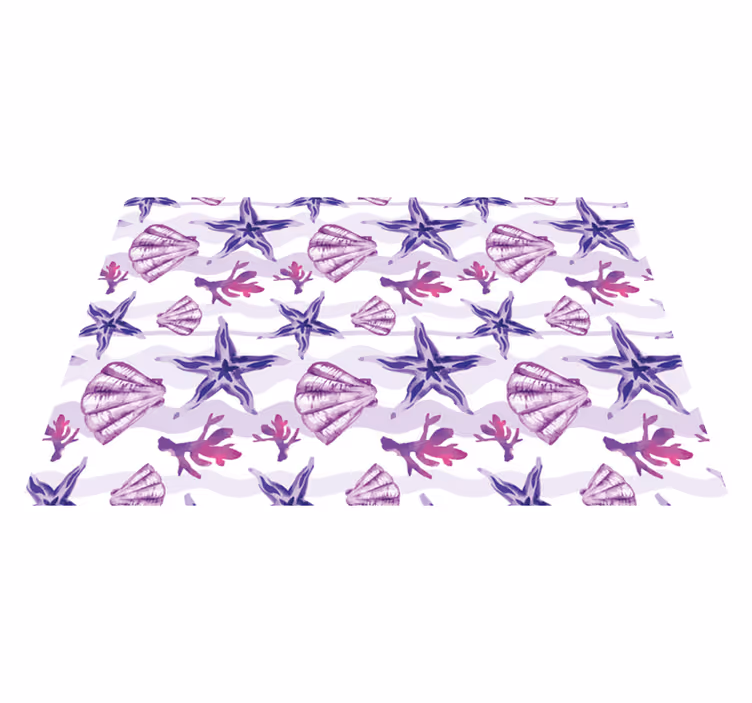 Tischsets originell muschelmuster - TenStickers