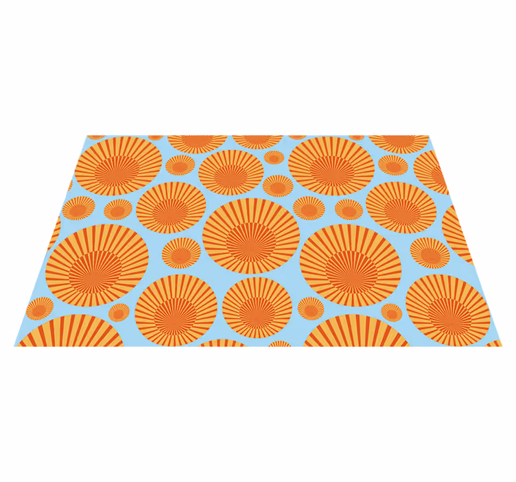 Tischset 70's Sun Sonnenschein der 70er jahre - TenStickers