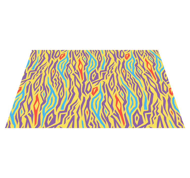Tischset textur buntes abstract muster - TenStickers
