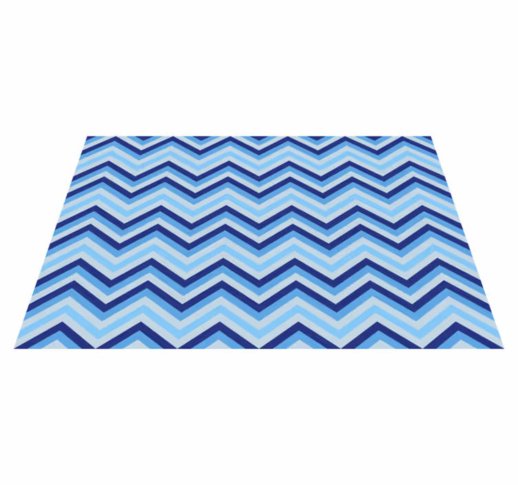 Tischset textur mit chevron-muster oberfläche - TenStickers